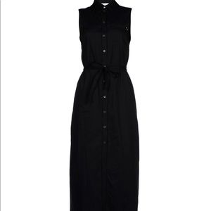 PATRIZIA PEPE black midi dress